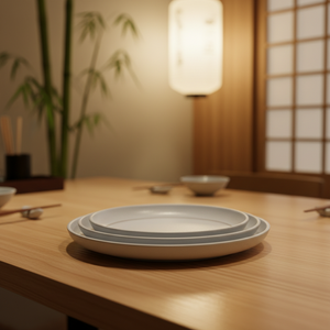 Тарелка меламиновая круглая 7,4 дюйма с ободком для ресторанов, поставка с фабрики Панью - Product Image 4