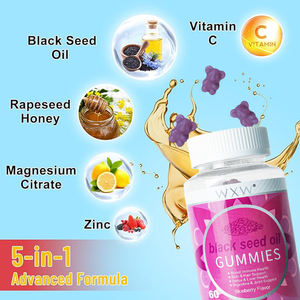 Precio bajo Aceite de semilla de comino negro Gomitas Aumentar el sistema inmunológico Suplemento dietético Caramelo de goma - Product Image 6
