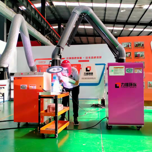 Xung máy bay phản lực sạch công nghiệp fume Cleaner Hàn bụi extractor fume lọc với xả cánh tay - Product Image 2