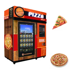 Kerucut Otomatis Harga Segar Silf Servesing Pembuat Memasak Kue Layanan Buatan Sendiri Mesin Vend Pizza Beku untuk Makanan Pizza