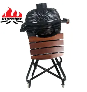 KIMSTONE 21 polegadas Homemade Charcoal Grill Grelhadores De Churrasco Churrasco A Carvão Churrasco Churrasco De Komodo Chinês