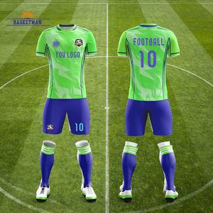 โรงงานผลิตชุดฟุตบอลที่เชื่อถือได้ มีแบบให้เลือกมากกว่า 10,000 แบบ กางเกงฟุตบอลสั่งทำพิเศษ สี Pantone ตรงตามตัวอย่าง จัดส่งรวดเร็ว จำนวนมาก 100% - Product Image 2
