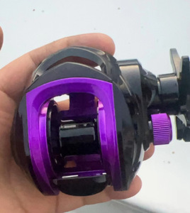 Moulinet de pêche baitcasting 18+1BB haute vitesse en plastique pour eau salée, lac, ruisseau et rivière avec système de freinage magnétique, résistance maximale de 10 kg - Product Image 4