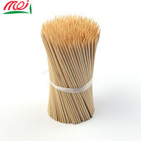 Brochettes jetables en bambou WANMEI 50 cm – Écologiques et compostables pour cuisine et barbecue