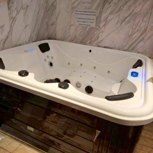 Jacuzzi Personalizado para Exteriores con Cascada, Spa para 5 Personas, Bañera de Hidromasaje, <span class=keywords><strong>Tina</strong></span> Cuadrada Intex - Product Image 2