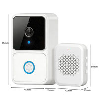 Réveil automatique, vision nocturne, surveillance à distance, connexion sans fil, qualité d'image haute définition, sonnette intelligente
