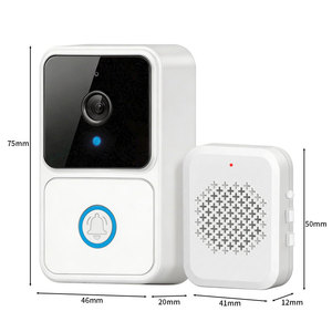 Réveil automatique, vision nocturne, surveillance à distance, connexion sans fil, qualité d'image haute définition, <span class=keywords><strong>sonnette</strong></span> intelligente - Product Image 3