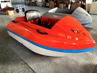 Vente chaude Bateau électrique gonflable en fibre de verre 15KW Bateau de pêche Jet ski Batterie lithium électrique Bateau de karting électrique aquatique