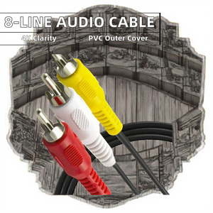Cable <span class=keywords><strong>de</strong></span> Audio <span class=keywords><strong>de</strong></span> 8 Líneas con Resolución 4K y Revestimiento <span class=keywords><strong>de</strong></span> PVC para Uso con Cámaras en Europa, Alemania y Polonia - iCam - Product Image 3