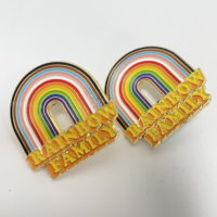 Épingles en métal doré personnalisées avec logo, créez votre propre design, épingles en métal émaillé sur mesure