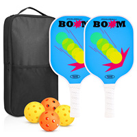Paleta de Pickleball de Fibra de Carbono T700, Set de Regalo para Adultos, Deportes al Aire Libre