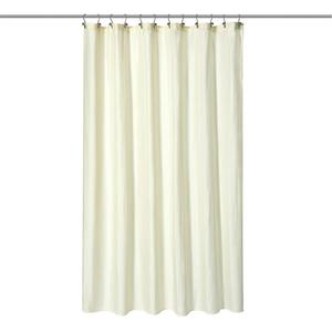 Yingkuo <b>Shower</b> Curtain or Liner 36 X 72 Inches Bath Stall Size With 2 Bottom Magnets White Spa Bathroom Curtains With Grommets - Product Image 2