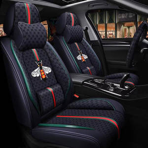 Ensemble complet de housses de siège de voiture en cuir de marque 3D pour Mercedes Benz <span class=keywords><strong>Bmw</strong></span> pour Toyota Classe E <span class=keywords><strong>X5</strong></span> X1 - Product Image 6