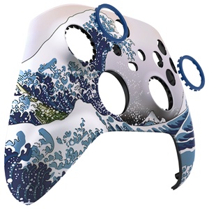 Coque personnalisée Great Wave Kanagawa ASR avec anneaux anti-adhérents pour manette Xbox Series XS - Product Image 2