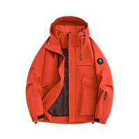 Blouson Bomber Slim Fit pour Couples, Imperméable, Coupe-Vent, Léger, Veste de Randonnée, Veste d'Escalade Extérieure à Couche Unique