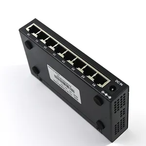 Hot Sale Gigabit-Netzwerk-Switch-Unterstützung Industrial Ethernet Switch 8-Port