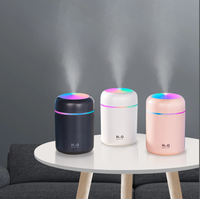 Humidificateur nano petit et coloré à grand brouillard, avec minuterie et pulvérisation automatique, pour le bureau et la maison