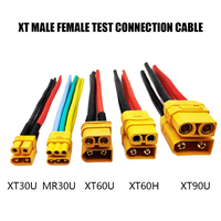 Cable fotovoltaico Xt60 Terminal PV Cable solar Conector de rama IP68 Panel solar impermeable Cable Conductor de alambre de cobre PVC