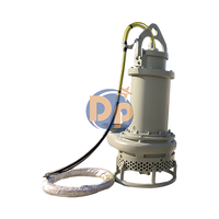 Pompe de dragage centrifuge submersible électrique DEPUMP à conception verticale pour le dragage de sable et la aspiration de boues