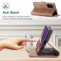 Casing Belakang CaseMe 013 Kulit PU Flip Anti Benturan Pelindung Ponsel untuk Samsung Galaxy Note 20 Ultra 10 Plus Note20 Note10