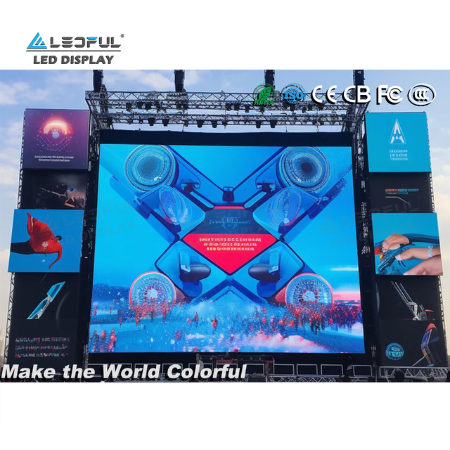 P3.91 P3 Stage Screens 50X50cm 500X500mm Rental Display Mobile LED Screen Outdoor Wall Video Display Screens LEDdisplay Pantalla