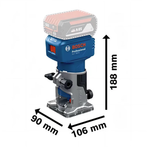 <span class=keywords><strong>Bosch</strong></span> GLF <span class=keywords><strong>18V</strong></span>-8/GKF <span class=keywords><strong>18V</strong></span>-8 Agent Général de Gros pour <span class=keywords><strong>Ponceuse</strong></span> Excentrique à Batterie Lithium Rechargeable 1,1 kg - Product Image 1