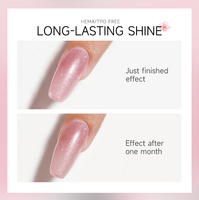 Fournisseur OEM de produits pour les ongles, gel UV de construction sans HEMA ni TPO, 10 couleurs, 50g, extension d'ongles, auto-nivelant, gel dur pour salon de manucure