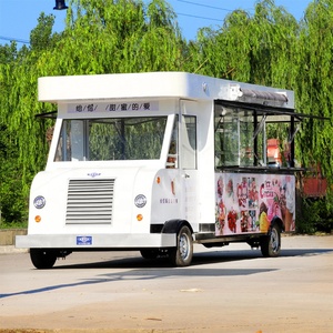 Food Truck Multifuncional Carro <span class=keywords><strong>Comedor</strong></span> Puesto Móvil Eléctrico para Desayuno Comida Rápida Venta en Puntos Turísticos - Product Image 3