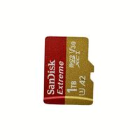 Carte mémoire Sandisk Extreme V30 U3 A2 100% originale avec adaptateur SD, adaptée aux caméras 4K
