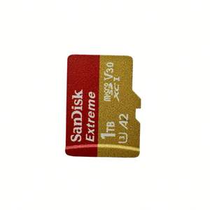 Tarjeta de Memoria Sandisk Extreme V30 U3 A2 100% Original con Adaptador SD, Apta para Cámaras 4K - Product Image 1