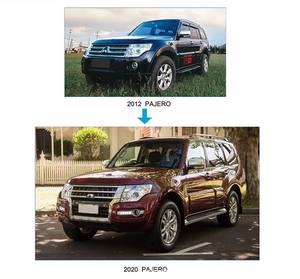 ชุดแต่งรอบคันสำหรับมิตซูบิชิ ปาเจโร ปี 2012 ถึง 2020 รุ่น<span class=keywords><strong>เก่า</strong></span>เป็นรุ่นใหม่ ชุดแต่งกันชนหน้าพร้อมกระจังหน้าและไฟหน้า - Product Image 6