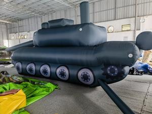 โมเดลรถถังเป่าลมขนาดยักษ์สำหรับใช้งานกลางแจ้ง รถถังเป่าลมแบบกำหนดเอง รถถังเป่าลมจำลองสำหรับโฆษณา - Product Image 2
