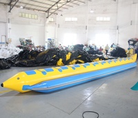 Bateau banane gonflable pour 12 personnes, vente en gros directe d'usine