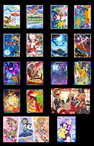 MS Wholesale Prix bas Cartes de sculpture en papier 3D Pokémon WJ en acrylique épaissi, Boîte <span class=keywords><strong>mystère</strong></span>, Fan Art, Carte cadeau surprise, Booster - Product Image 3