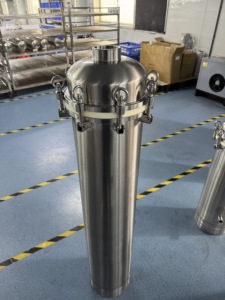 Sistema de Filtración de Agua Industrial de Gran Caudal 30000LPH, Carcasa de Acero Inoxidable, Filtro de Membrana PVDF - Product Image 3