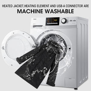 ロゴ カスタマイズ対応 防水 スポーツ ウィンター アウトドア ジャケット 7.4V/5V USB充電式 電熱ジャケット - Product Image 5