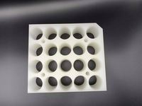 Pièces en plastique PE blanches personnalisées d'usinage CNC de haute précision Oem
