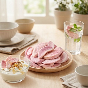 Fette di Pesca Liofilizzate Biologiche a Marchio Privato, Fette di Pesca Succose FD Premium per Tè alla Frutta e Snack - Product Image 3