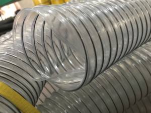 <span class=keywords><strong>Tuyau</strong></span> d'aspiration de <span class=keywords><strong>piscine</strong></span> ondulé en PVC écologique à <span class=keywords><strong>prix</strong></span> d'usine avec bande blanche en PVC Helix - Product Image 2