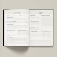 Journal de démonstration LABON, livre de remerciement, Journal de Manifestation, esprit magique, planificateur