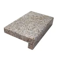 Balcão de mesa feito sob encomenda, pedra de granito amarela ferrugem