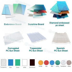 Hojas planas de policarbonato y láminas de plástico para techos, así como estructura para techo de policarbonato - Product Image 4