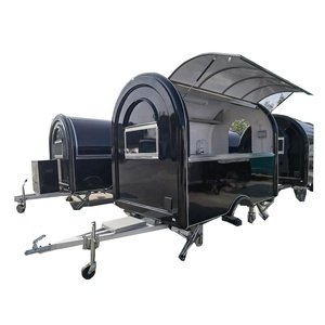 Carro de comida totalmente equipado a la venta, concesión personalizada de Europa, carrito expendedor de té y café con burbujas - Product Image 2