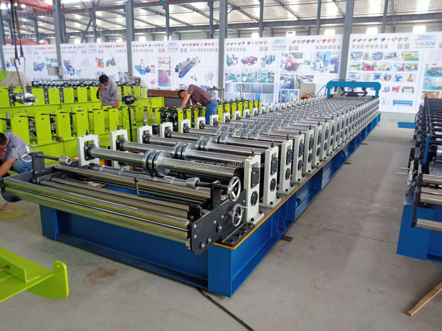 IBR metal roof roll form machine trapezoidal roof tile roll forming machine zinc roof and wall panel roll former