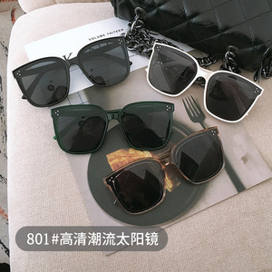 New <b>Little</b> <b>Red</b> Book Sunglasses 801 Black Frame PC Lens UV400 Unisex Fashion Travel Street Style Glasses - Product Image 2