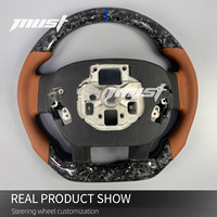 Volant en fibre de carbone forgé sur mesure pour Ford Pickup Truck F-150 F-250 F-350 Raptor XLT 4x4 Shelby Super Duty 2015-2020