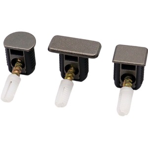 Shelf Support Plastic Adjustable Cabinet Shelf <b>Bracket</b> With Screw <b>Black</b> And Gray 10 Cm 12 Cm 15 Cm Durable Hardware Accessory - Product Image 2