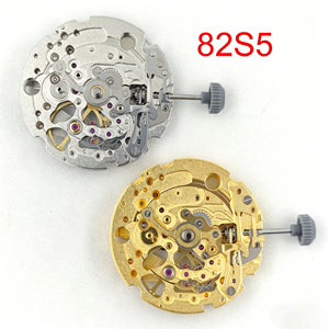 Movimiento Miyota 82S5 Automático Mecánico Corazón Abierto Segundero Pequeño 21 Joyas Piezas de Relojería Esqueletizada - Product Image 1