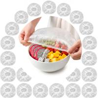 Film étirable souple en PE de qualité alimentaire de 52 cm, jetable, moulé par soufflage, pour couvrir les sandwichs, imperméable, pour bols et assiettes de cuisine, approvisionnement en gros