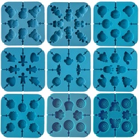 Hausgemachte Cartoon Lollipop Mold Lebensmittel qualität Silikon Candy Tools zum Mahlen von Cheese Stick Kreative Kuchen Werkzeuge Geschenk ideen